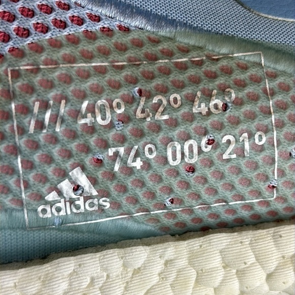 Adidas Marquee Boost Low 'Glow Blue' Basketball Athletic Shoes - Picture 6 of 12